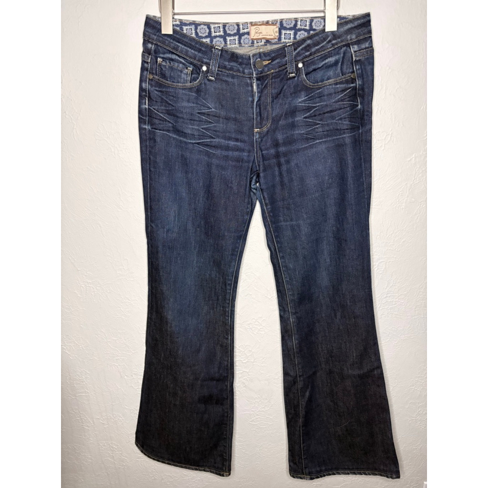Paige Dark Wash Bootcut Jeans Size 29